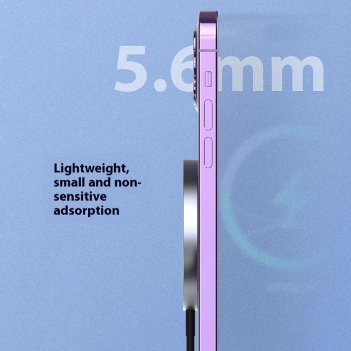 OEM - DUDAO A12XS Aluminiumlegering 15W Magnetisk Trådlös Laddare för iPhone