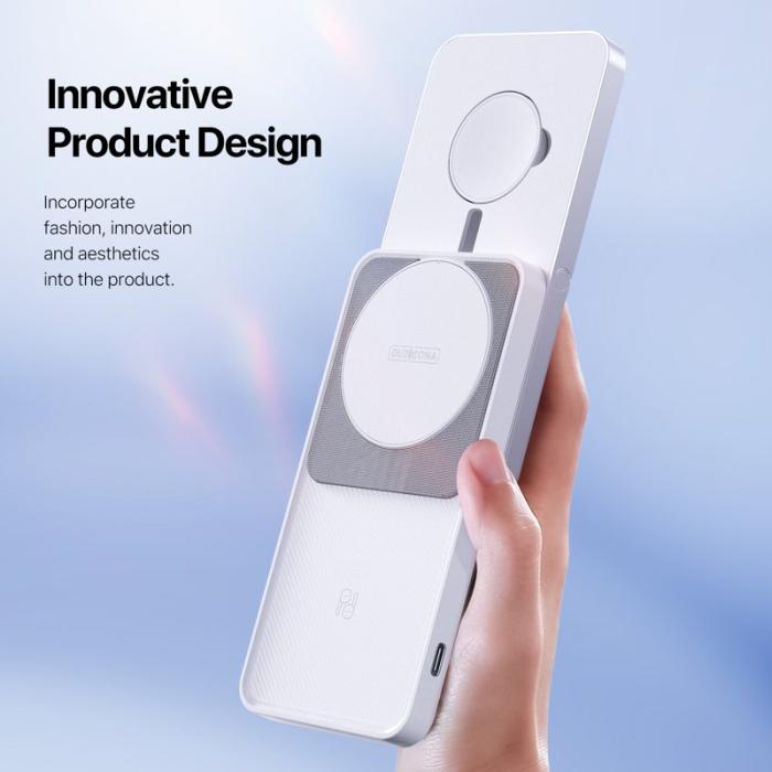 OEM - DUZZONA W19 15W Trådlös Laddare för iPhone 16 / Apple Watch 10 / AirPods 4