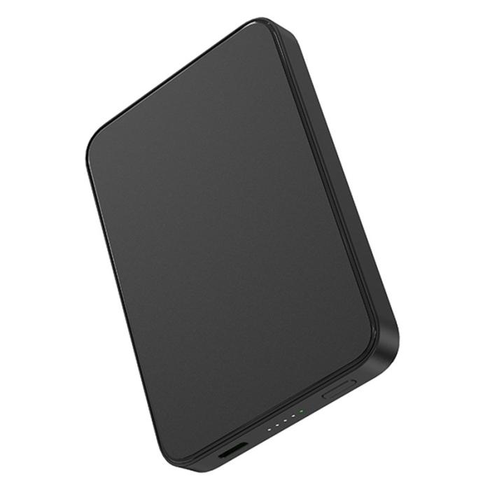 OEM - E61A Magnetisk trådlös laddare för iPhone 15/14/13/12, 5000mAh, svart