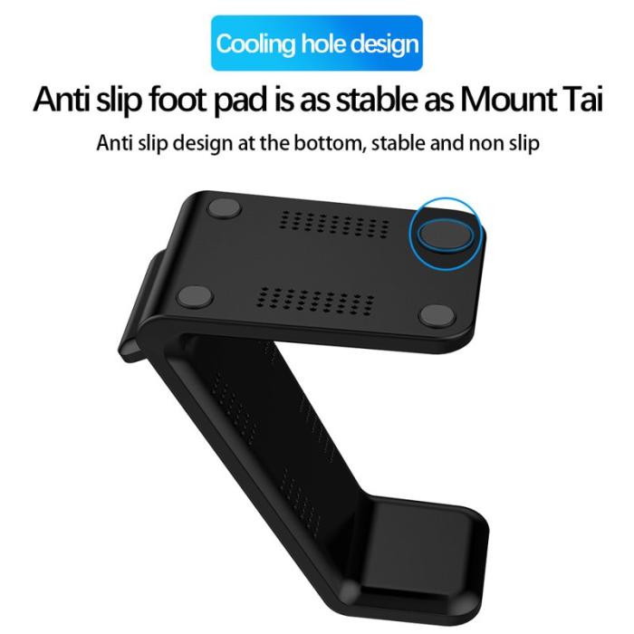 OEM - E8 3-i-1 15W Trådlös Laddare för Telefon, Klocka, Hörlurar - Svart