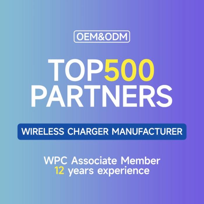 OEM - F21 Fällbar 3-i-1 Multifunktionell 15W Magnetisk Trådlös Laddare - Vit