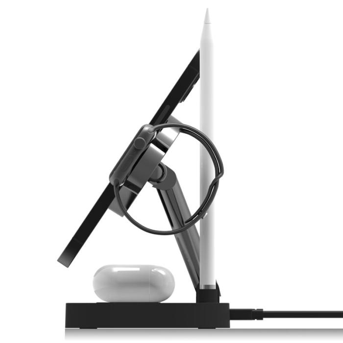 OEM - F22 15W 4-i-1 MagSafe trådlös laddare för iPhone, Apple Watch, AirPods Pro