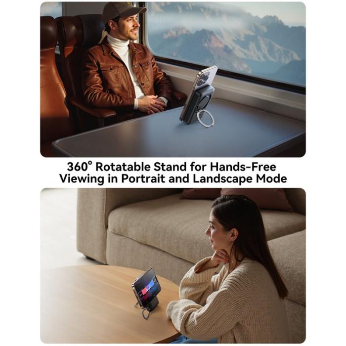 OEM - JOYROOM JR-PBM02 22.5W Snabbladdare 3-i-1 Magnetisk Trådlös 10000mAh