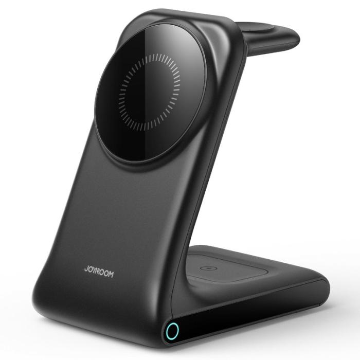 OEM - JOYROOM JR-W15 3-i-1 Magnetisk Trådlös Laddare för iPhone/Apple Watch/Airpods
