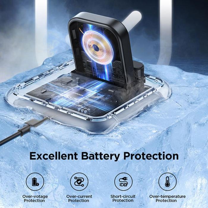 OEM - JOYROOM JR-WQW03 Magnetisk trådlös laddare för iWatch, justerbar, svart