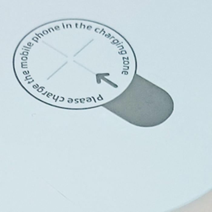 OEM - K02T Multifunktionell 15W Trådlös Laddare Väckarklocka Svart