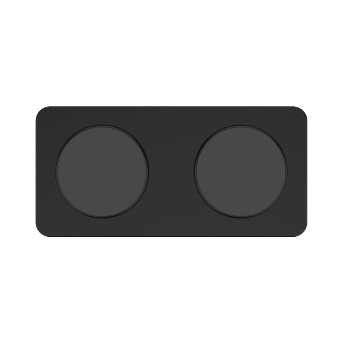 OEM - M15 30W 2 i 1 Magnetisk Trådlös Laddare för Telefon och Hörlurar - Svart