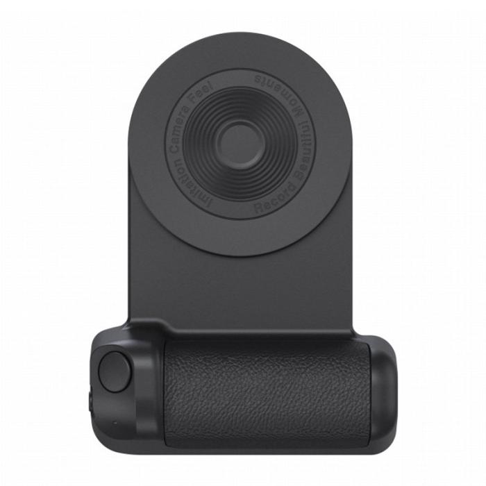 OEM - Magnetisk telefonhållare med selfieutlösare och trådlös laddare - Svart