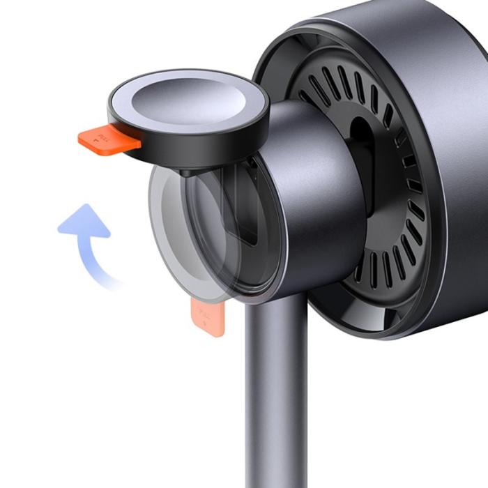 OEM - MCDODO CH-2462 MagQ Trådlös laddare 3-i-1 med EU-adapter - Svart