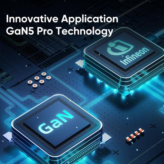 OEM - MCDODO CH-29 MDD 140W GaN 5-portars snabbladdare Typ-C EU-plugg