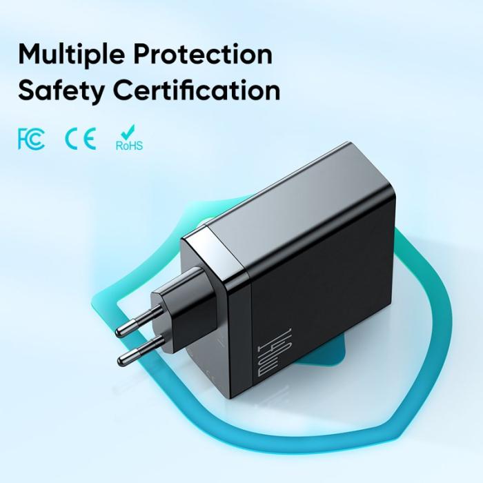 OEM - MCDODO CH-29 MDD 140W GaN 5-portars snabbladdare Typ-C EU-plugg
