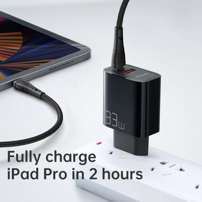 OEM - MCDODO MDD PD33W Snabbladdare med USB A och USB C, EU-plugg