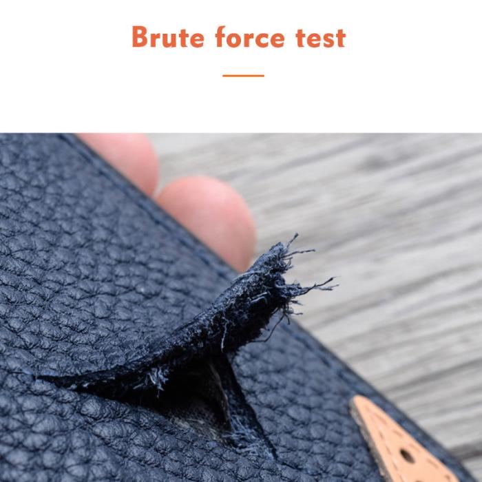 Melkco - MELKCO iPhone 13 Pro Max Skal Äkta Läder + Mikrofiber + PC - Orange