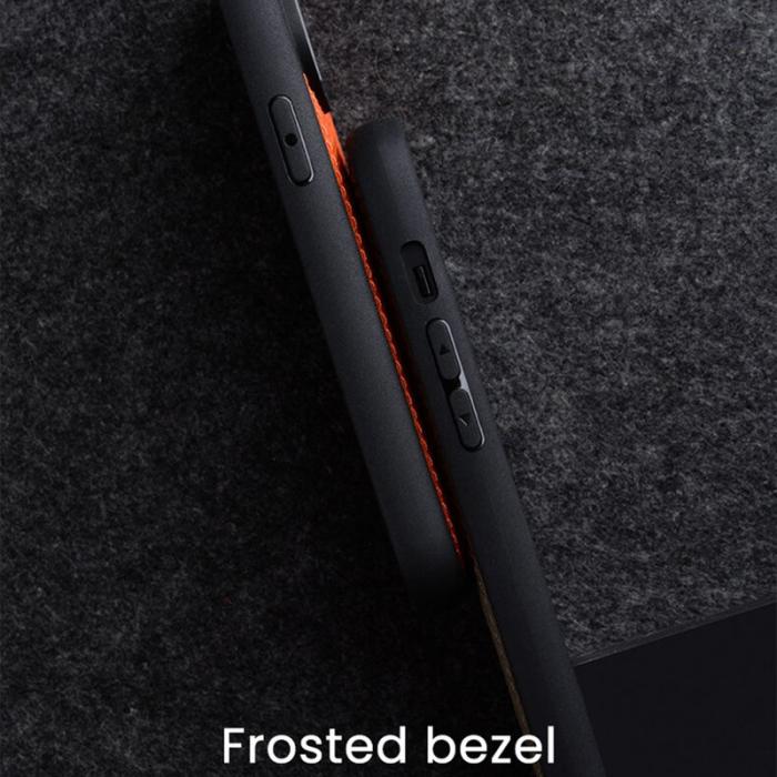 Melkco - MELKCO iPhone 14 Plus Fodral Äkta Läder + PC Svart