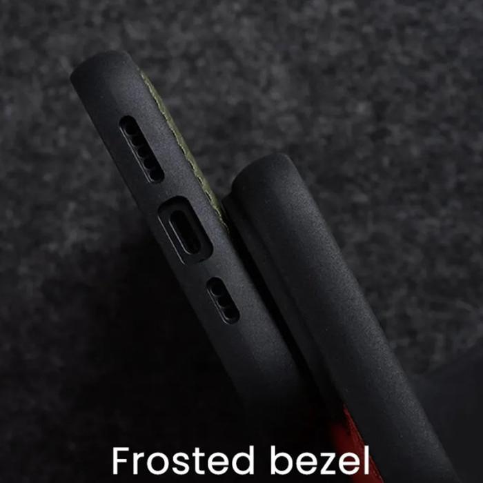 Melkco - MELKCO iPhone 14 Pro Max Skyddsfodral Äkta Läder + PC - Svart