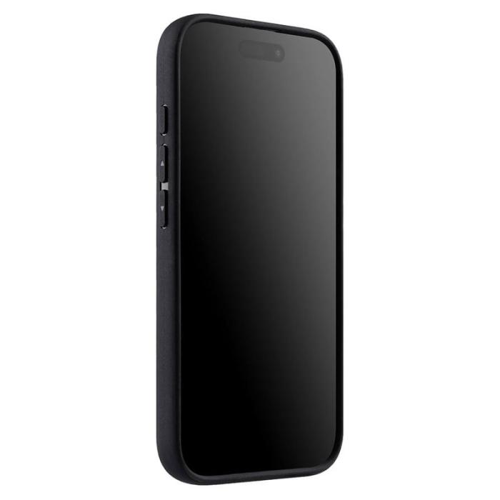 Melkco - MELKCO iPhone 16 Plus Fodral Äkta Läder Belagt PC - Blå