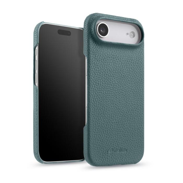 Melkco - MELKCO iPhone Air Fodral Äkta Läder PC Blå