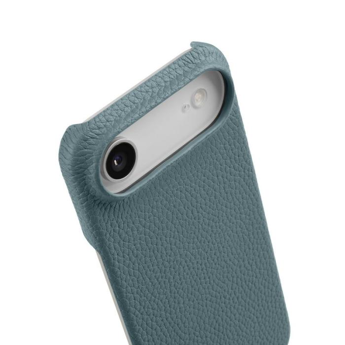 Melkco - MELKCO iPhone Air Fodral Äkta Läder PC Blå