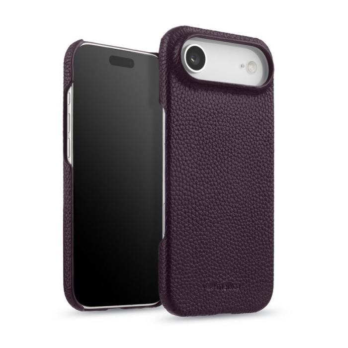 Melkco - MELKCO iPhone Air Fodral Äkta Läder PC Lila