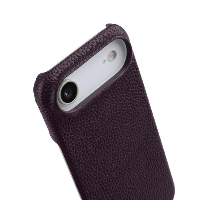 Melkco - MELKCO iPhone Air Fodral Äkta Läder PC Lila