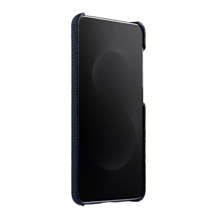 Melkco - MELKCO Samsung Galaxy S25 Edge Skal Äkta Läder PC - Mörkblå