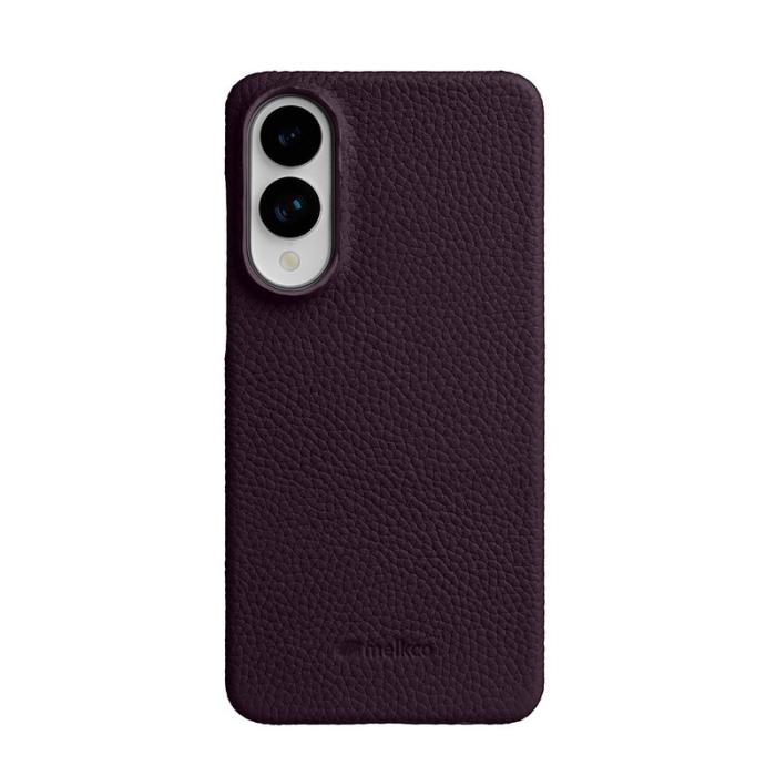 Melkco - MELKCO Samsung Galaxy S25 Edge Skal Äkta Läder PC - Lila