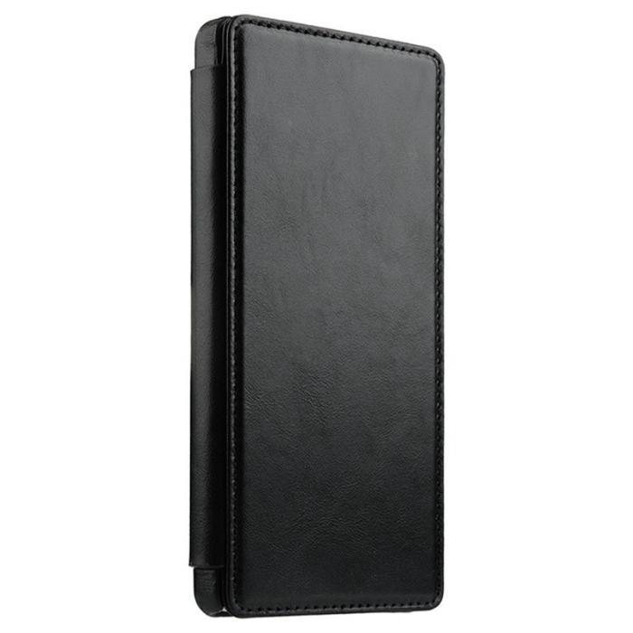 Melkco - MELKCO Samsung Galaxy S25 Ultra Mobilskal Äkta Läder Svart