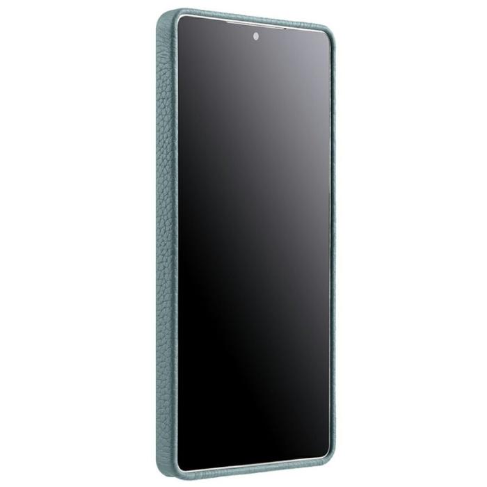 Melkco - MELKCO Samsung Galaxy S25 Ultra Skal Äkta Läder + PC - Ljusblå