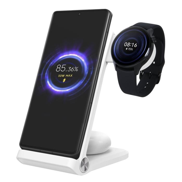OEM - NILLKIN PowerTrio 3-i-1 Trådlös Laddare för Xiaomi Watch S1 Pro (EU)