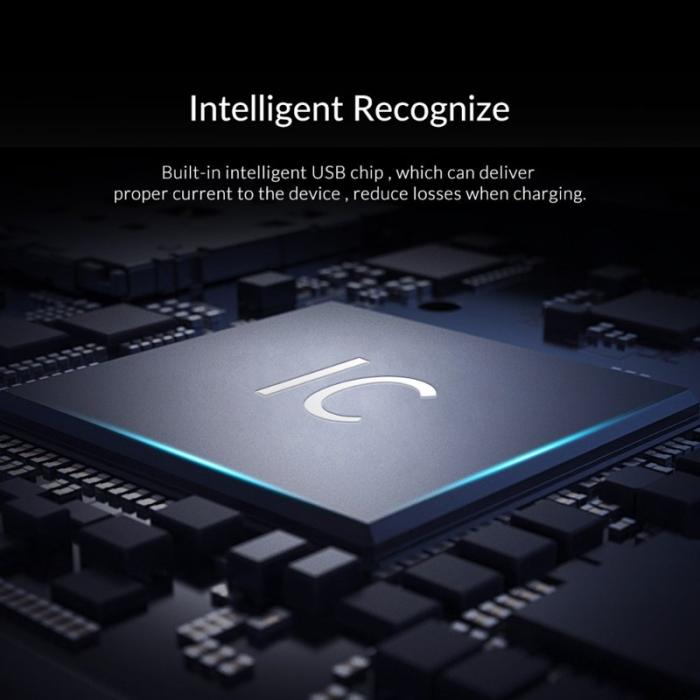 OEM - ORICO DUK-5P 5-portars USB-laddstation 40W med telefonhållare - Vit