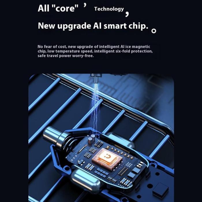 OEM - PT-8 60W Hög Effekt LED Billaddare Cigarette Lighter Adapter med iP/Typ C - Röd