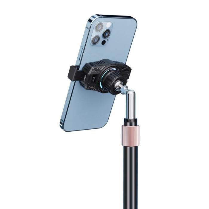 R-JUST - R-JUST HZ20 Mobiltelefon Ställ med Kylning - Svart