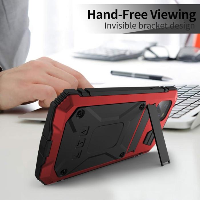 R-JUST - R-JUST iPhone 11 Skal 360° Skyddande Hölje Röd