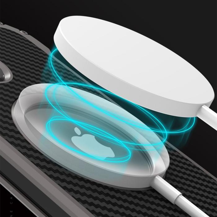 R-JUST - R-JUST iPhone 13 Skal Aluminium Grey MagSafe Värmeavledning