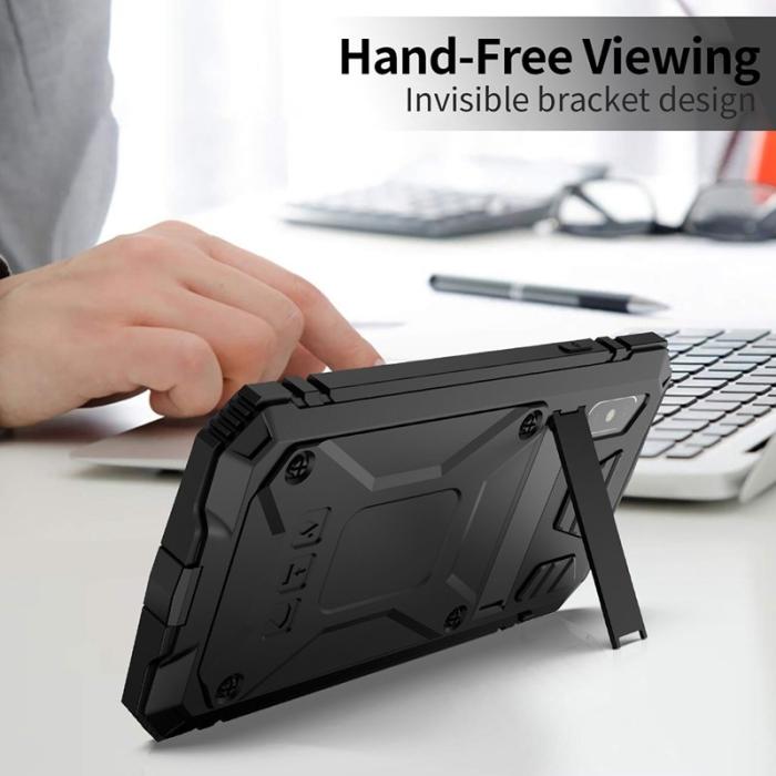 R-JUST - R-JUST iPhone XS Max Skal Hybrid Drop-proof Svart