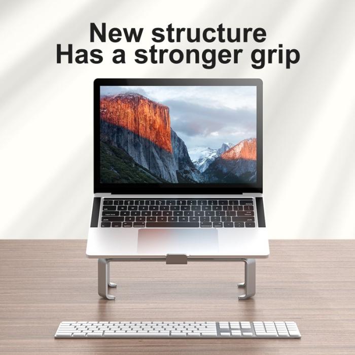 R-JUST - R-JUST Notebook Ställ Aluminium Legering för Laptop Svart