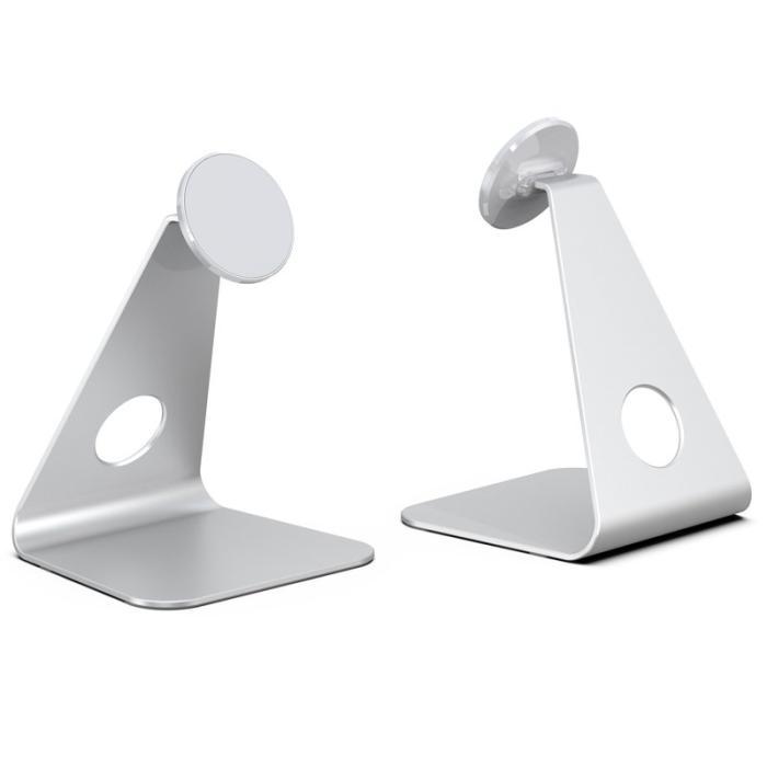 R-JUST - R-JUST PB01-13 L-formad Magnetisk Ställning i Aluminium - Silver