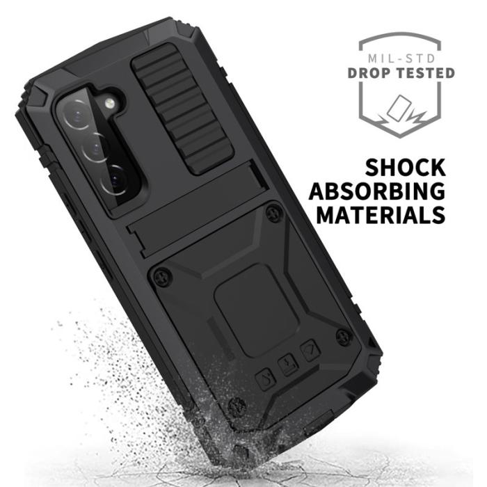 R-JUST - R-JUST Galaxy S22+ 5G Skal Vattentålig Svart