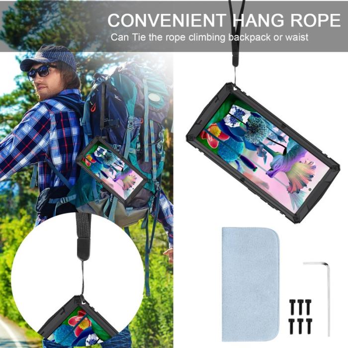 R-JUST - R-JUST Galaxy S23 Ultra Skal Vattentålig Svart