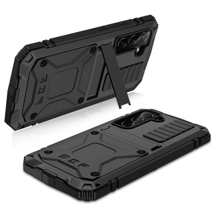 R-JUST - R-JUST Galaxy S23 Vattentät Stöttålig Skal Svart