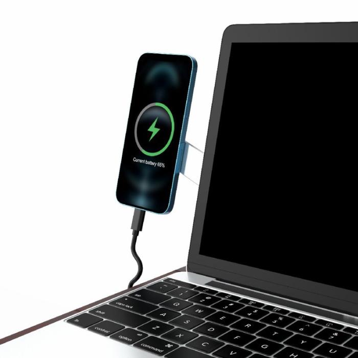 R-JUST - R-JUST SJ05-12 Magnetisk Telefonställ Laptop Monitor Silvergrå