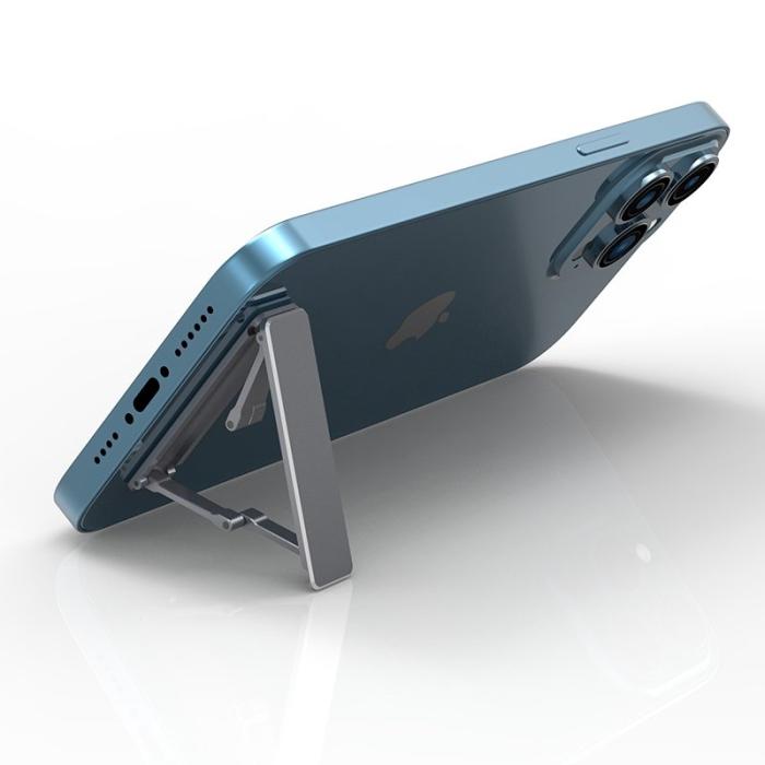 R-JUST - R-JUST SJ22 Mini Fällbar Mobiltelefon Ställning - Silver