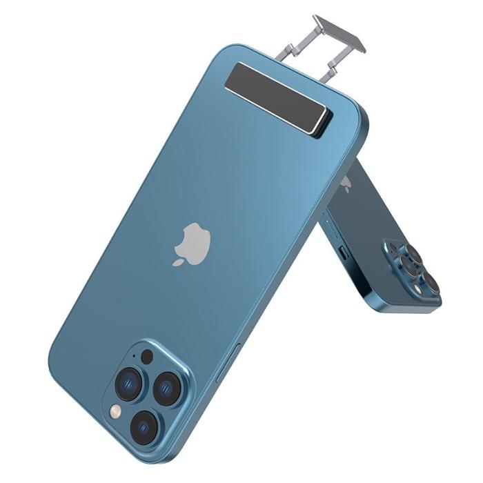 R-JUST - R-JUST SJ22 Mini Fällbar Mobiltelefon Ställning - Silver