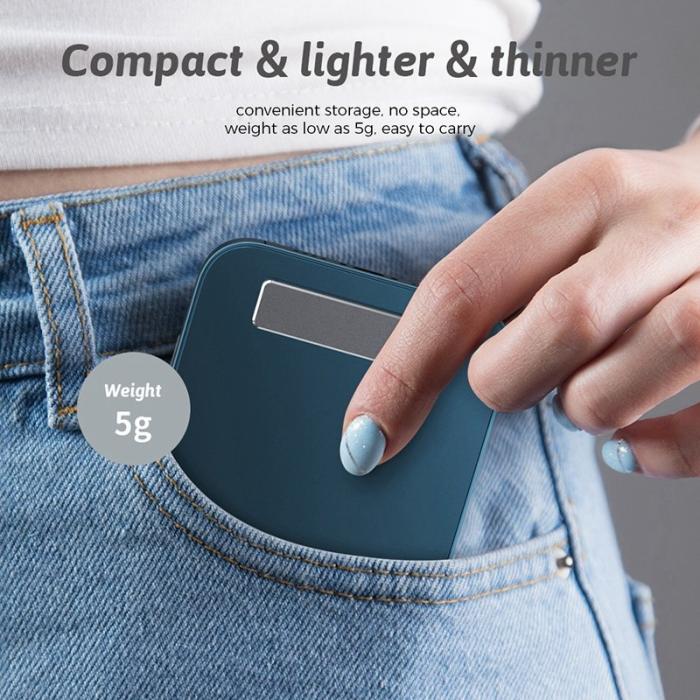 R-JUST - R-JUST SJ22 Mini Fällbar Mobiltelefon Ställning - Silver