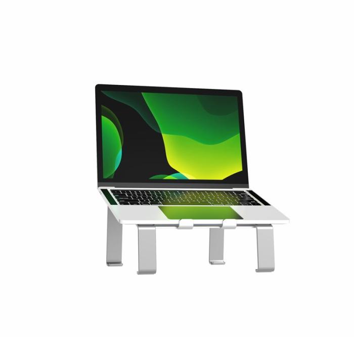 R-JUST - R-JUST U-shape Aluminium Ställ för Laptop Notebook Svart