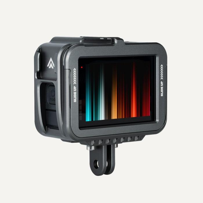 TELESIN - TELESIN AT1102 Aluminium Skal för GoPro Hero 10/9 - Svart