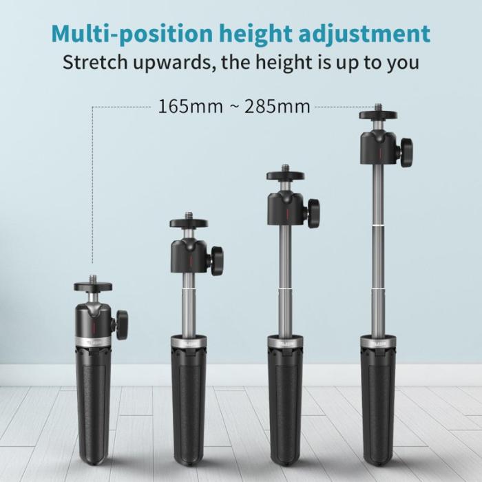 TELESIN - TELESIN GP-MNP-091-W Mini Selfie Stick Tripod Svart