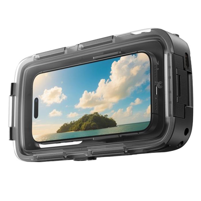 TELESIN - TELESIN iPhone 16 Skal IP68 Vattentätt Blå