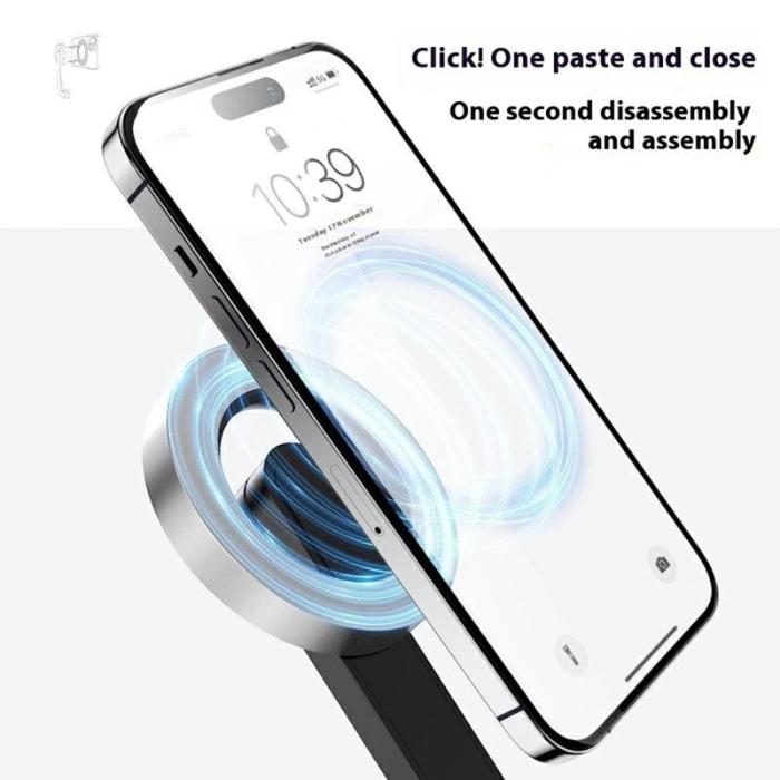 TELESIN - TELESIN WS-22005 Mini Selfie Stick Tripod Aluminium Svart