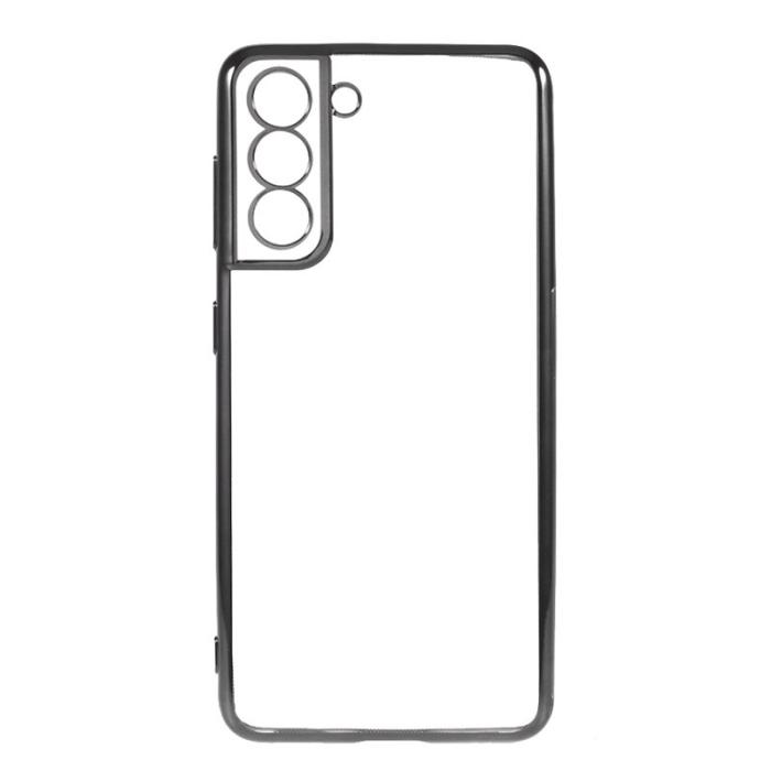 SULADA - Saluda Transparent Skal för Galaxy S21 4G/5G - Svart
